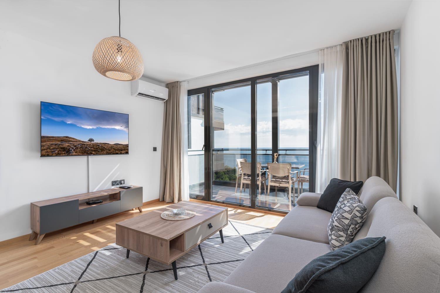 Image of Apartment in new building - 1 Bedrooms for Sale in Budva-Sveti Stefan-Montenegro, Image 1